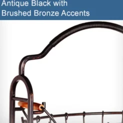 Fruit And Storage Baskets|Gourmet Basics® Harbor Adjustable Standing Storage Rack