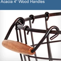 Fruit And Storage Baskets|Gourmet Basics® Harbor Adjustable Standing Storage Rack