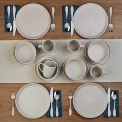 Dinnerware Service For 4|Pfaltzgraff® Hudson Beige 16 Piece Dinnerware Set, Service for 4