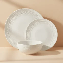 Dinnerware Service For 8|Pfaltzgraff® Josephine 24 Piece Dinnerware Set, Service for 8