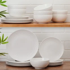 Dinnerware Service For 8|Pfaltzgraff® Josephine 24 Piece Dinnerware Set, Service for 8