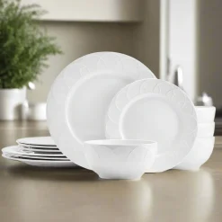 Dinnerware Service For 4|Pfaltzgraff® Jules 12 Piece Dinnerware Set, Service for 4