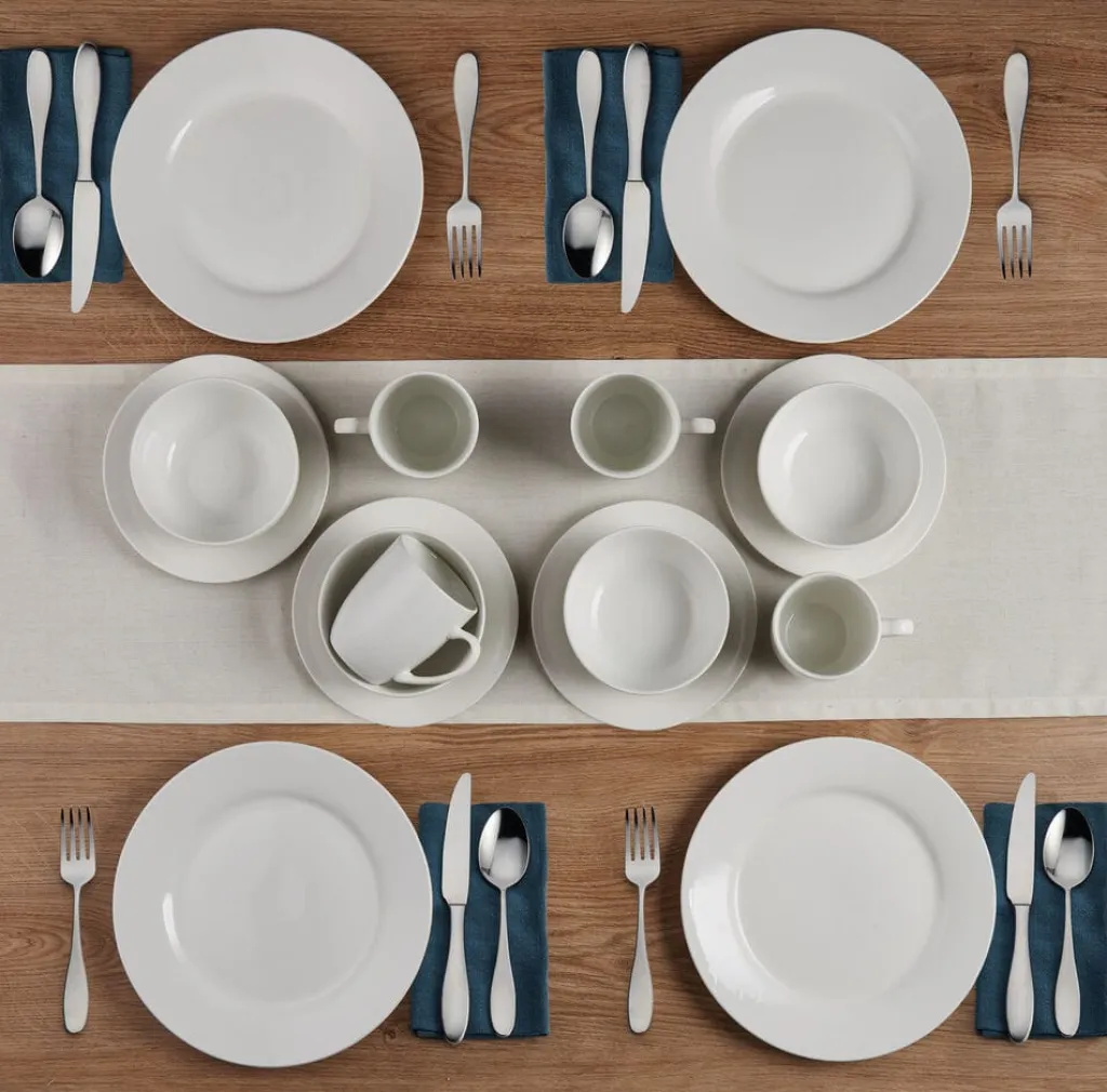 Dinnerware Service For 4|Studio Nova Kendall 16 Piece Dinnerware Set, Service for 4