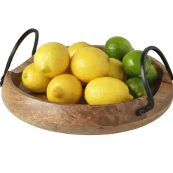Fruit And Storage Baskets|Gourmet Basics® Knox Mango Wood Serve Tray