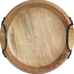 Fruit And Storage Baskets|Gourmet Basics® Knox Mango Wood Serve Tray