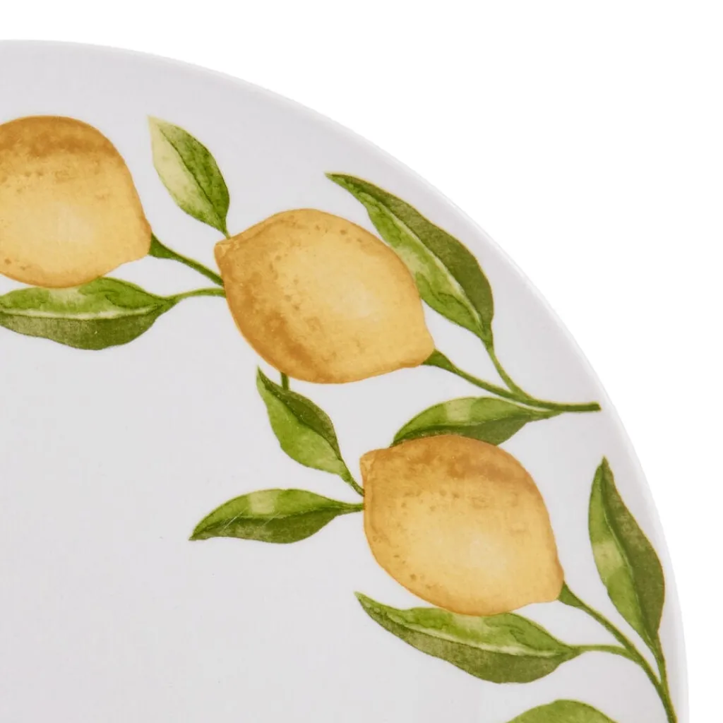 Dinnerware Service For 4|Studio Nova Lemons 16 Piece Dinnerware Set, Service for 4