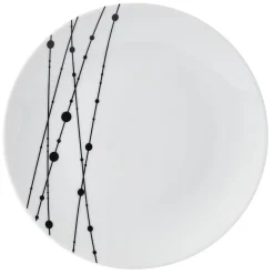 Dinnerware Service For 4|Studio Nova Linear Symphony 12 Piece Dinnerware Set, Service for 4