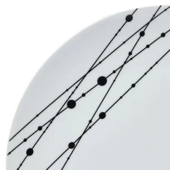 Dinnerware Service For 4|Studio Nova Linear Symphony 12 Piece Dinnerware Set, Service for 4