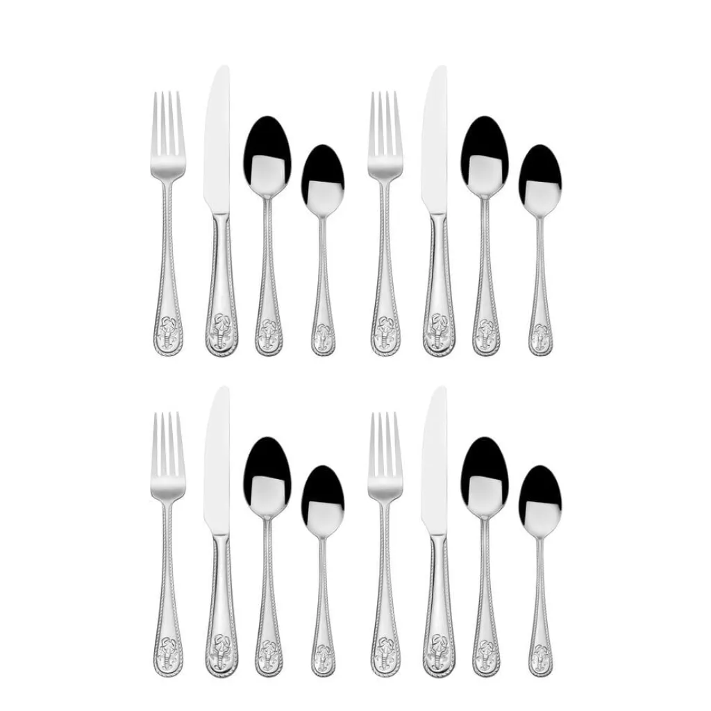 Sets|Towle® Everyday Lobster 16 Piece Flatware Set, Service for 4