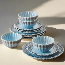 Dinnerware Service For 4|Pfaltzgraff® Lucinda 12 Piece Dinnerware Set, Service for 4
