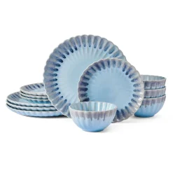 Dinnerware Service For 4|Pfaltzgraff® Lucinda 12 Piece Dinnerware Set, Service for 4