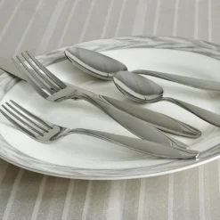 Sets|Gourmet Basics® Lunea Frost 20 Piece Flatware Set, Service for 4
