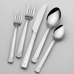 Sets|Pfaltzgraff® Mabel 30 Piece Flatware Set With Caddy, Service for 6