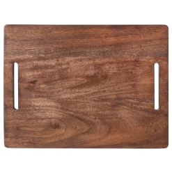 Fruit And Storage Baskets|Gourmet Basics® Madam Grid Stacking and Nesting Basket with Mango Wood Lid