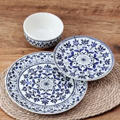 Dinnerware Service For 4|Pfaltzgraff® Medallion Radiance 12 Piece Dinnerware Set, Service for 4