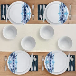 Dinnerware Service For 4|Studio Nova Michele 12 Piece Dinnerware Set, Service for 4