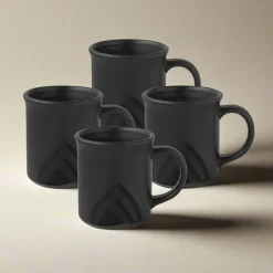 Coffee Mugs|Pfaltzgraff® Midnight Sun® Set of 4 Mugs
