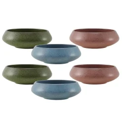 Soup Cereal Bowls|Pfaltzgraff® Modern Set of 6 Speckled Bowls, Assorted