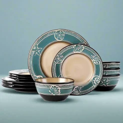 Dinnerware Service For 4|Pfaltzgraff® Montego 12 Piece Dinnerware Set, Service for 4