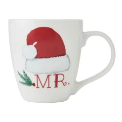 Coffee Mugs|Pfaltzgraff® Mr. & Mrs. Santa Hat Set of 2 Mugs