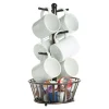 Fruit And Storage Baskets|Gourmet Basics® Mug Tree Stand with Basket