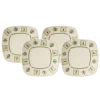 Dinner Plates|Pfaltzgraff® Naturewood® Set of 4 Square Dinner Plates