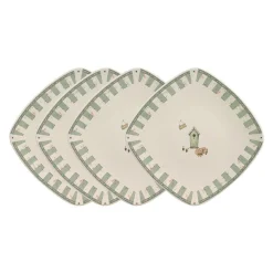 Salad Plates|Pfaltzgraff® Naturewood® Set of 4 Square Salad Plates