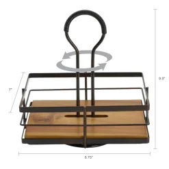 Buffet Caddies|Fruit And Storage Baskets|Gourmet Basics® Nova Rotating Condiment Caddy