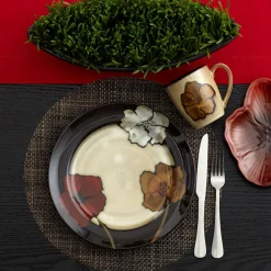 Dinner Plates|Pfaltzgraff® Painted Poppies Dinner Plate