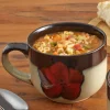 Soup Cereal Bowls|Pfaltzgraff® Painted Poppies Jumbo Soup Mug