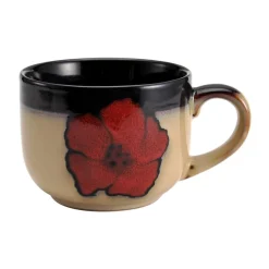 Soup Cereal Bowls|Pfaltzgraff® Painted Poppies Jumbo Soup Mug