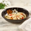 Serve Bowls|Pfaltzgraff® Painted Poppies Oval Serve Bowl