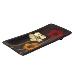 Spoon Rests And Trivets|Pfaltzgraff® Painted Poppies Rectangular Spoon Rest