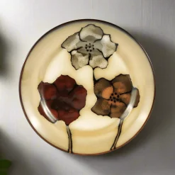 Salad Plates|Pfaltzgraff® Painted Poppies Salad Plate