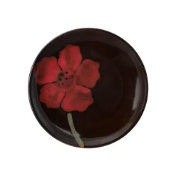 Appetizer Plates|Pfaltzgraff® Painted Poppies Set of 4 Appetizer Plates