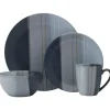 Dinnerware Service For 4|Pfaltzgraff® Parker Gray 16 Piece Dinnerware Set, Service for 4