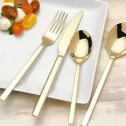 Sets|Towle® Living Paros Champagne Forged 16 Piece Flatware Set, Service for 4