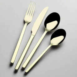 Sets|Towle® Living Paros Champagne Forged 16 Piece Flatware Set, Service for 4