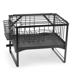 Fruit And Storage Baskets|Gourmet Basics® Pisa 2 Tier Dish Rack