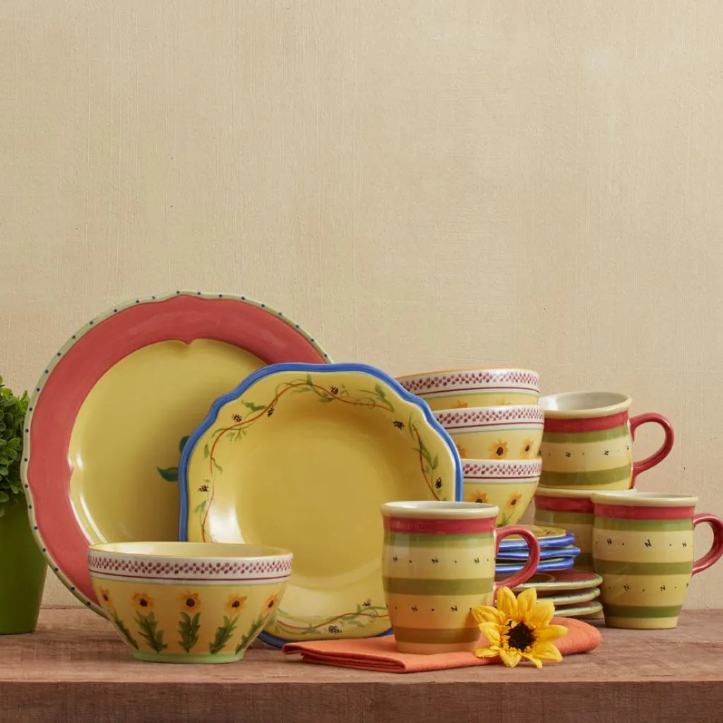 Dinnerware Service For 4|Dinnerware Service For 8|Pfaltzgraff® Pistoulet® Dinnerware Set