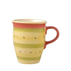 Coffee Mugs|Pfaltzgraff® Pistoulet® Mug With Red Handle