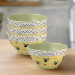 Soup Cereal Bowls|Pfaltzgraff® Pistoulet® Set of 4 Deep Soup Cereal Bowls