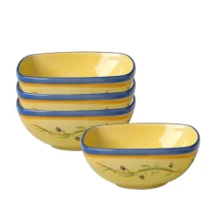 Fruit Bowls|Pfaltzgraff® Pistoulet® Set of 4 Individual Square Bowls