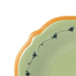 Salad Plates|Pfaltzgraff® Pistoulet® Set of 4 Salad Plates with Yellow Band