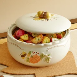 Covered Bowls|Serve Bowls|Pfaltzgraff® Plymouth Covered Serve Dish