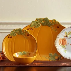Fruit Bowls|Pfaltzgraff® Plymouth Pumpkin Small Fruit Bowl