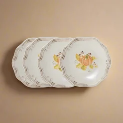 Appetizer Plates|Pfaltzgraff® Plymouth Set of 4 Appetizer Plates