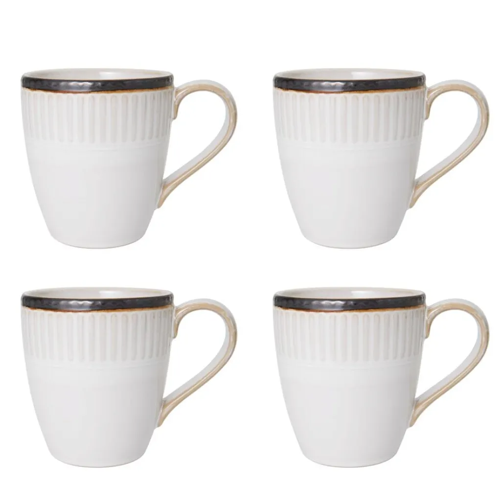 Dinnerware Service For 4|Pfaltzgraff® Promenade Column 16 Piece Dinnerware Set, Service for 4