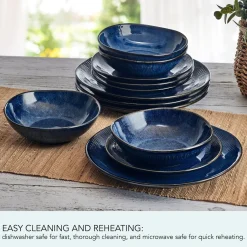 Dinnerware Service For 4|Pfaltzgraff® Racheal 12 Piece Dinnerware Set, Service for 4
