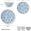 Dinnerware Service For 4|Pfaltzgraff® Radiant Floral 12 Piece Set, Service for 4